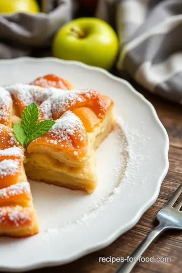 What Kind of Flour to Use for Austrian Apfelstrudel presentation