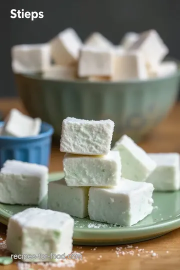 Peppermint Marshmallows Recipe steps