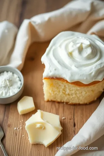 Whipped Cream Flag Cake with Fresh Berries ingredients