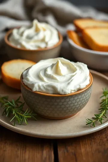 Whipped Homemade Goat Cheese Delight